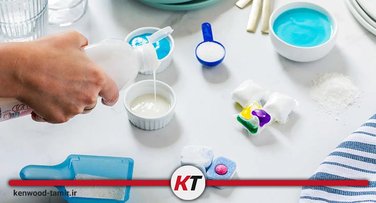 استفاده نادرست از مواد شوینده ماشین ظرفشویی کنوود