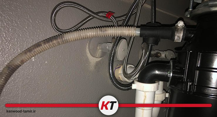 گرفتگی شلنگ تخلیه ماشین ظرفشویی